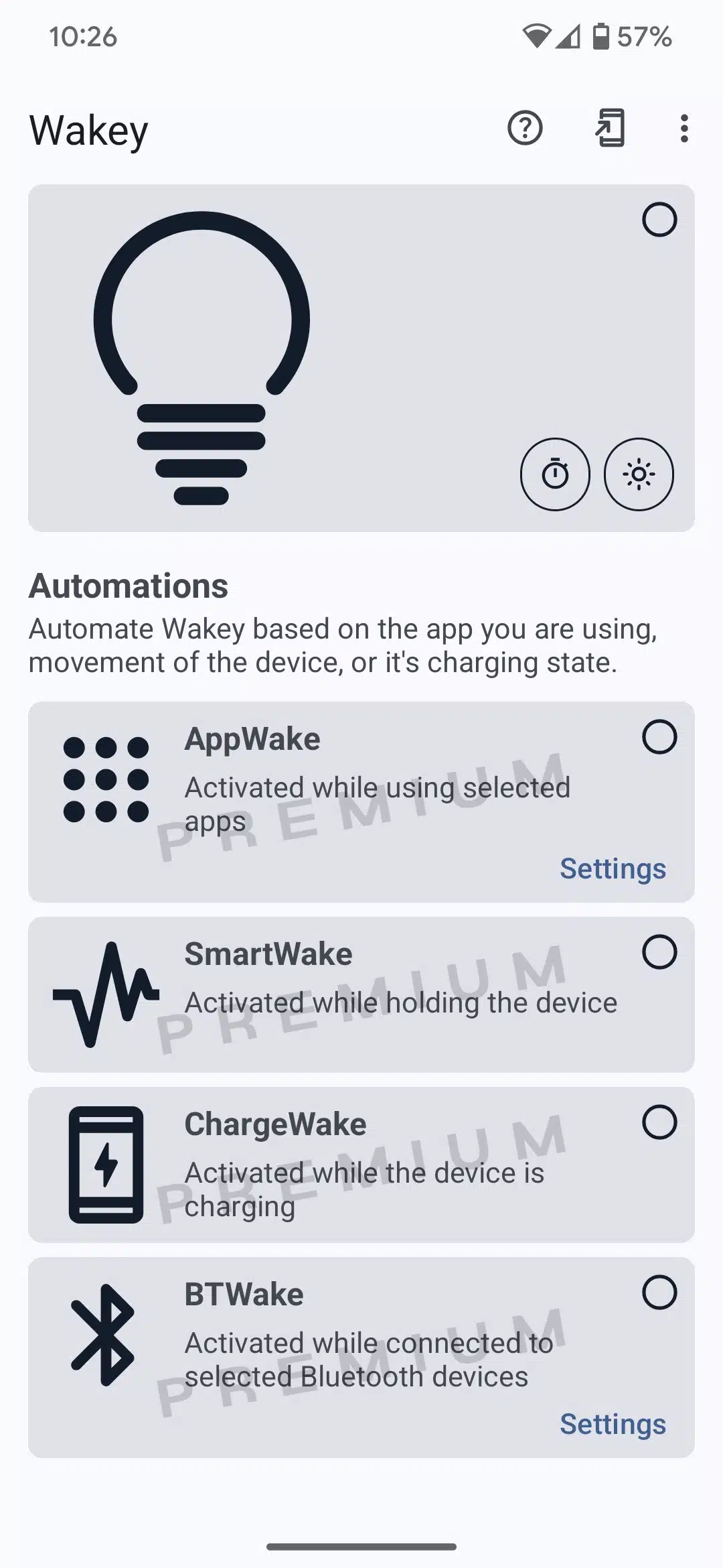 تحميل برنامج Wakey Keep Screen On لمنع شاشة الهاتف من الاغلاق (6)