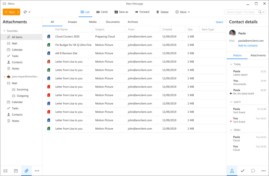 تحميل برنامج eM Client Pro لإدارة البريد الإلكتروني
