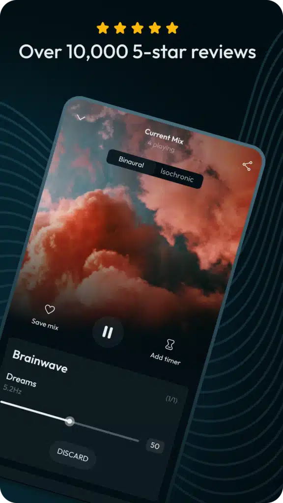 تحميل تطبيق Binaural Beats Brainwaves الطريقة العلمية لتحسين التركيز والنوم