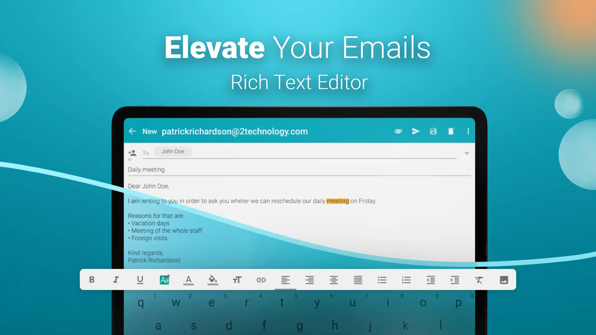 تحميل تطبيق Email Aqua Mail لإدارة رسائلك بكفاءة فائقة