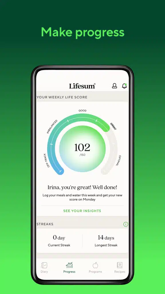 تحميل تطبيق Lifesum لتحسين الصحة واللياقة البدنية