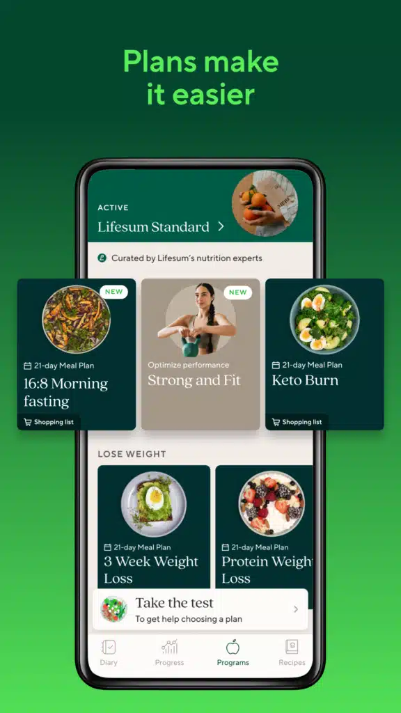 تحميل تطبيق Lifesum لتحسين الصحة واللياقة البدنية