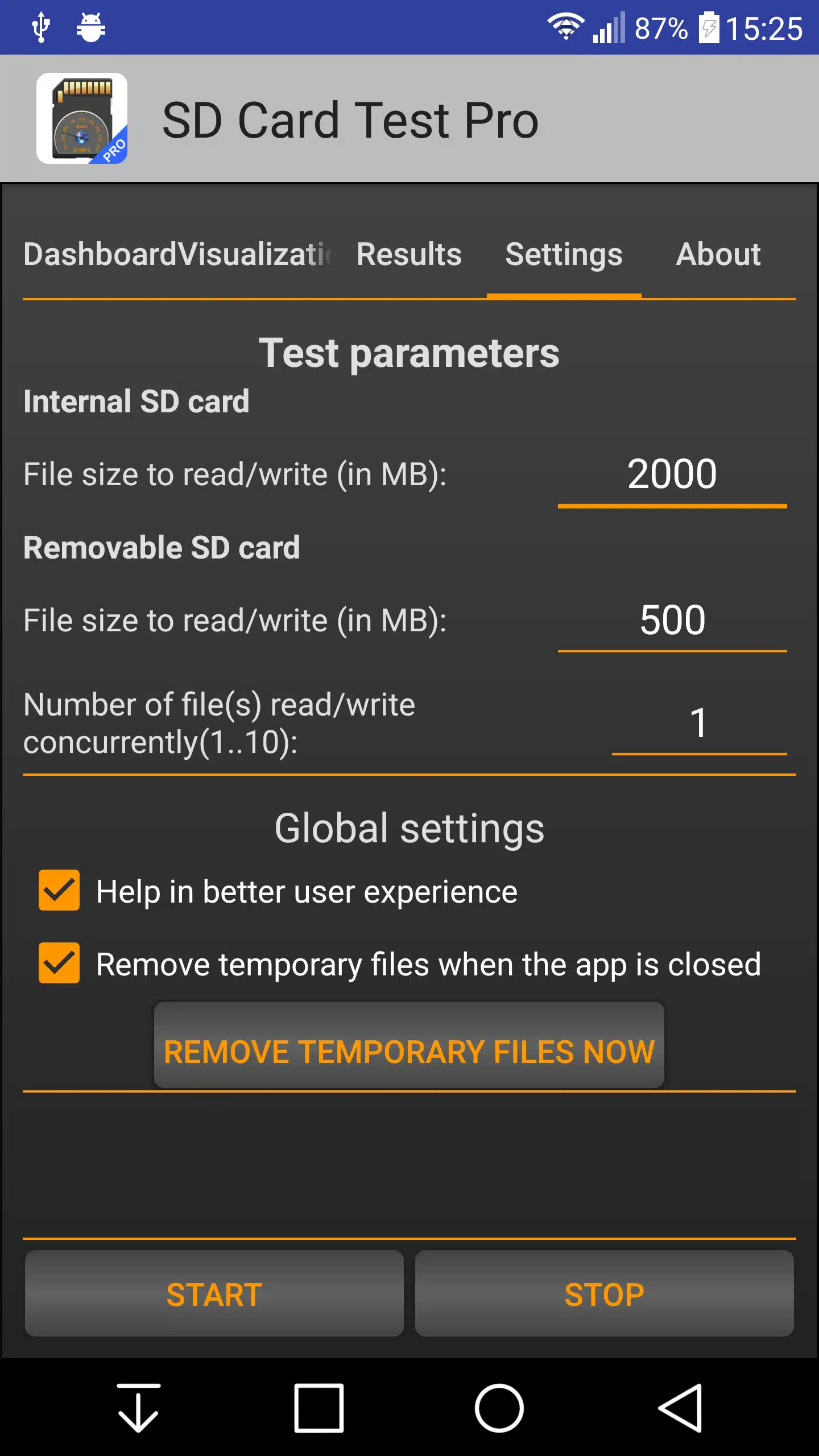 تحميل تطبيق SD Card Test Pro لاختبار سرعة بطاقة SD
