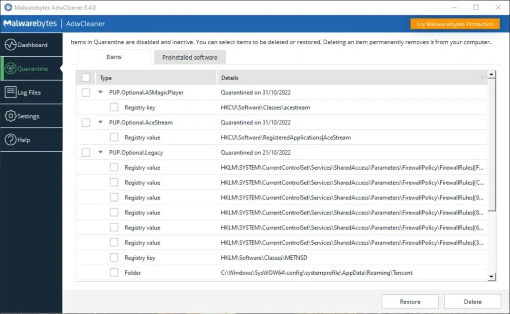 تحميل برنامج AdwCleaner لإزالة برامج الإعلانات الضارة