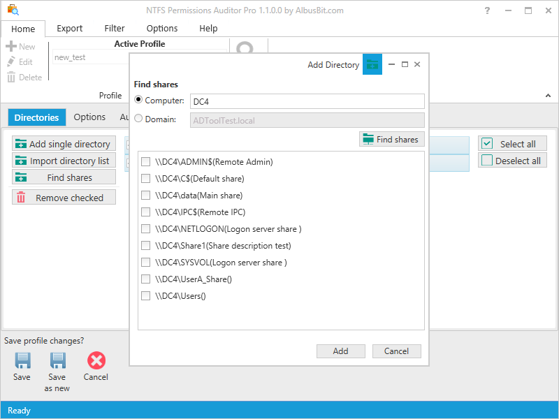 تحميل برنامج AlbusBit NTFS Permissions Auditor Pro لأمان شبكتك
