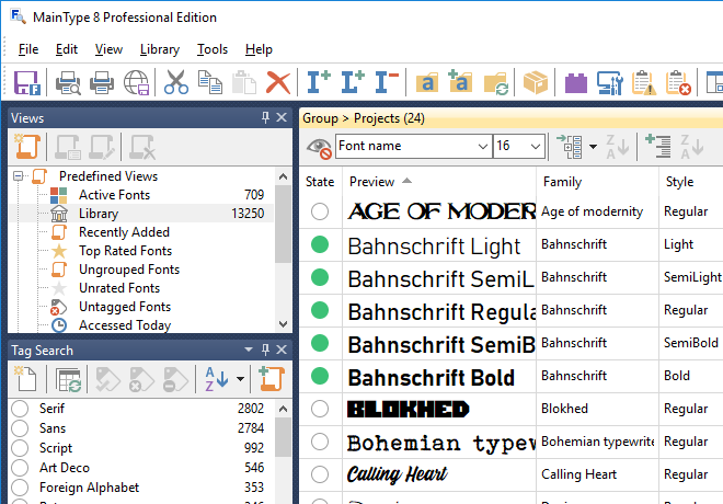 تحميل برنامج High-Logic FontCreator Pro | لتصميم وتحرير الخطوط