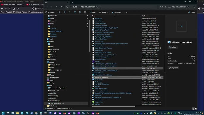 تحميل برنامج IsMyMemoryOK لفحص كفاءة ذاكرة الوصول العشوائي (RAM)