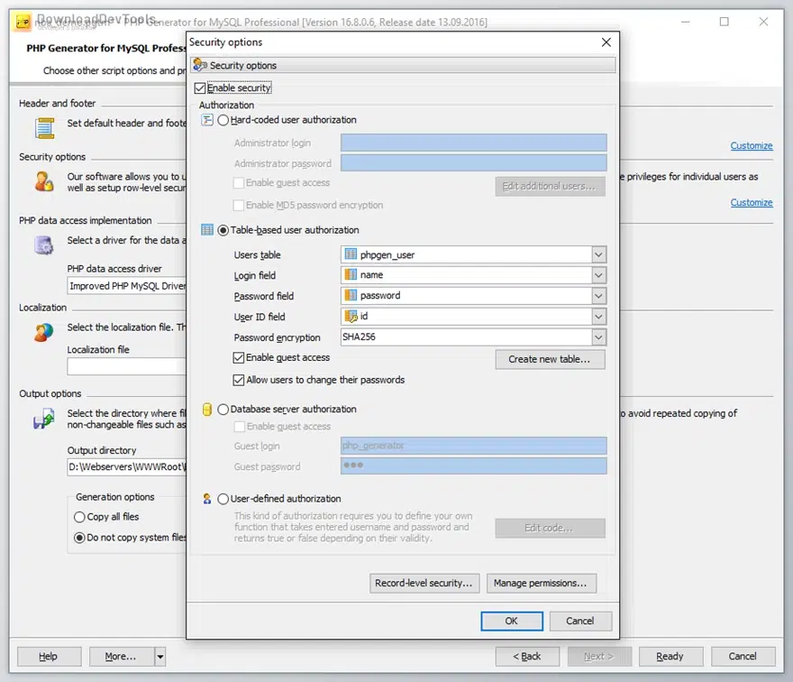 تحميل برنامج MS SQL PHP Generator Professional | لتحويل قواعد بيانات إلى تطبيقات ويب PHP