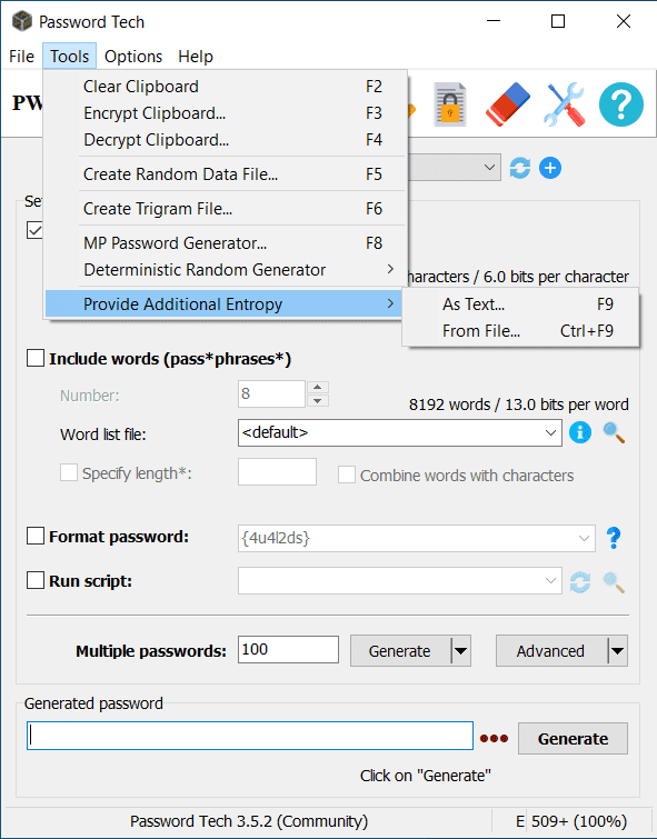 تحميل برنامج Password Tech | لإنشاء كلمات مرور آمنة وقوية