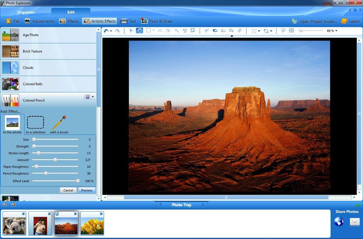 تحميل برنامج Photo Explosion Deluxe | لتحرير وتعديل الصور