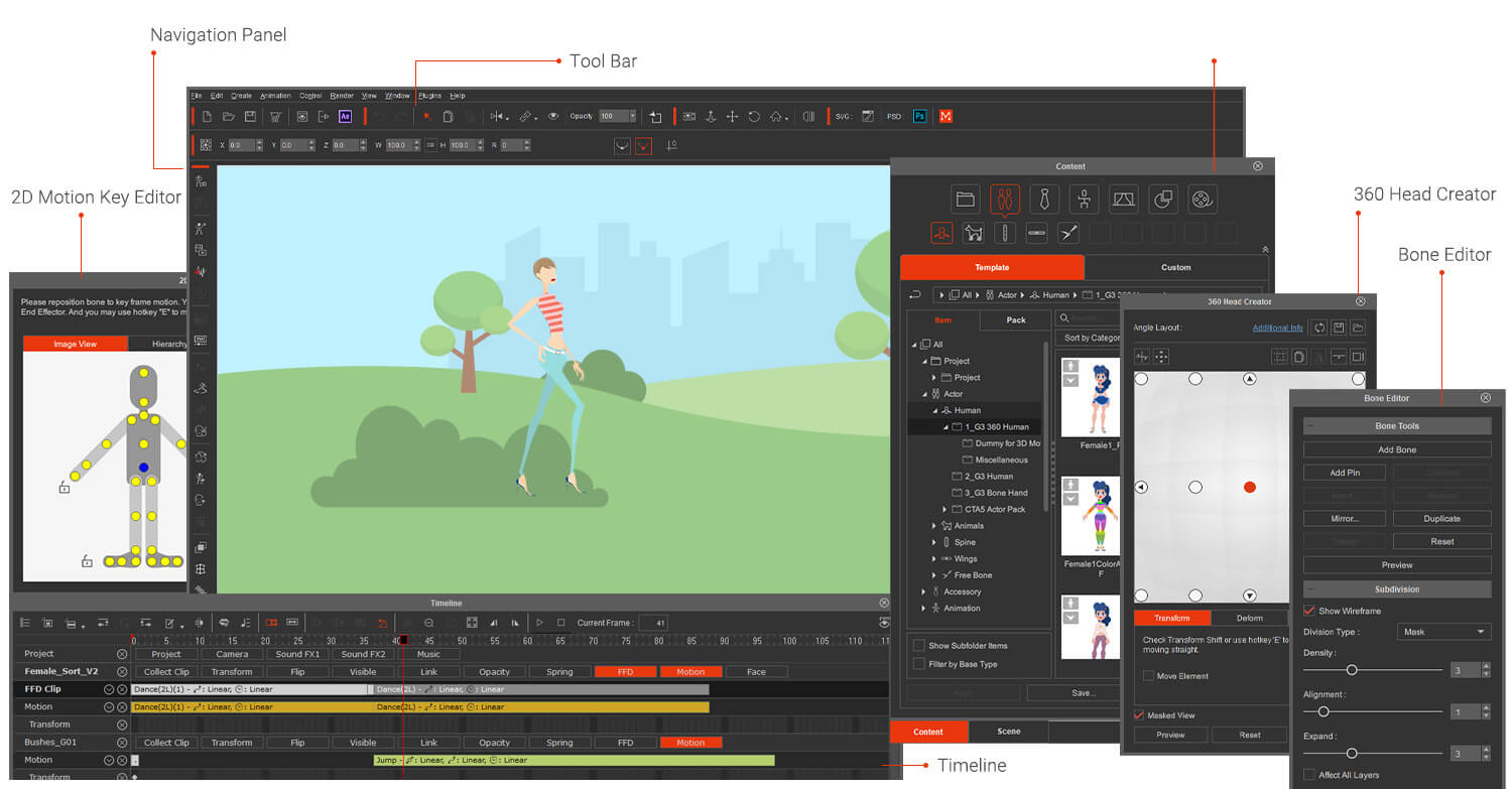 تحميل برنامج Reallusion Cartoon Animator | لإنشاء الرسوم المتحركة