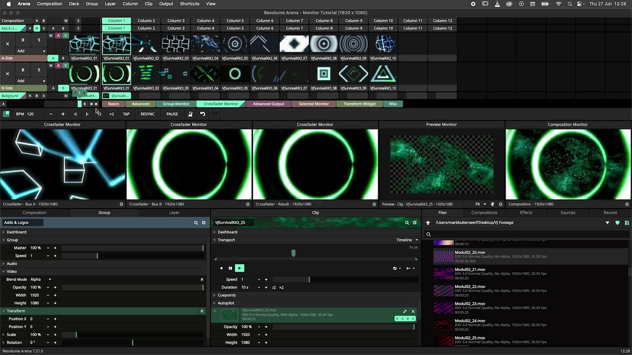 تحميل برنامج Resolume Arena | لإتقان العروض البصرية المباشرة في العالم