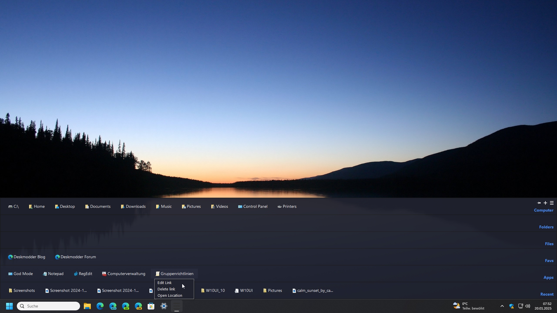 تحميل برنامج TaskbarPlus لشريط المهام الخاص