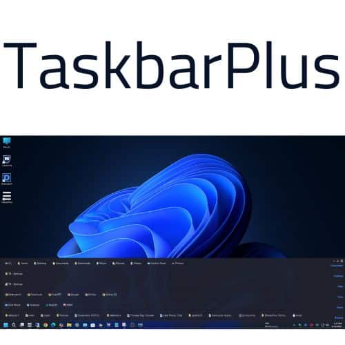 تحميل برنامج TaskbarPlus لشريط المهام الخاص