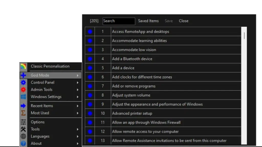 تحميل برنامج Win10 All Settings للتحكم الكامل في Windows 10 بضغطة زر واحدة
