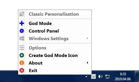 تحميل برنامج Win10 All Settings للتحكم الكامل في Windows 10 بضغطة زر واحدة