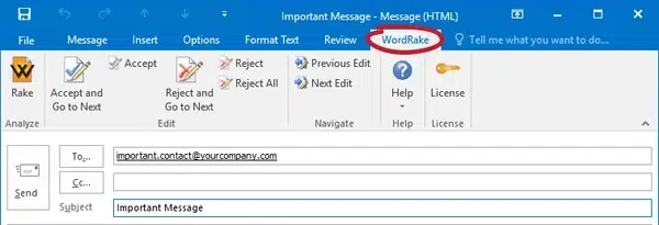 تحميل برنامج WordRake | لتحرير النصوص لأسلوب أكثر احترافية
