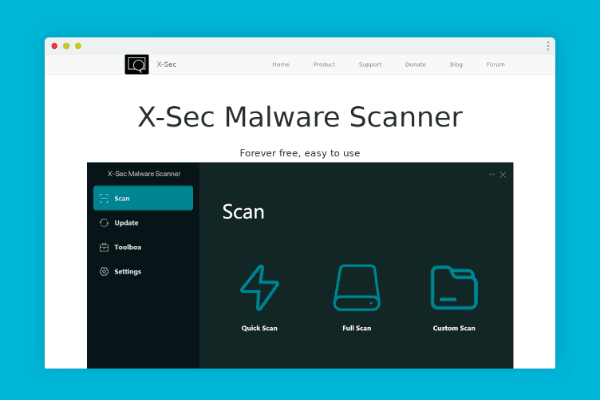 تحميل برنامج X-Sec Malware Scanner لحمايتك من البرمجيات الخبيثة