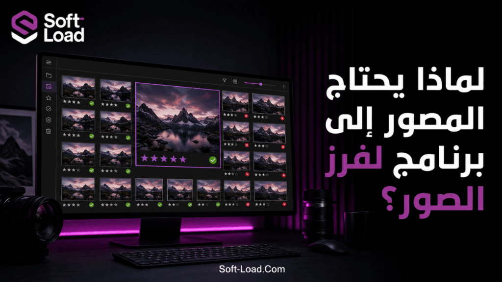 لماذا يحتاج المصور إلى برنامج لفرز الصور؟