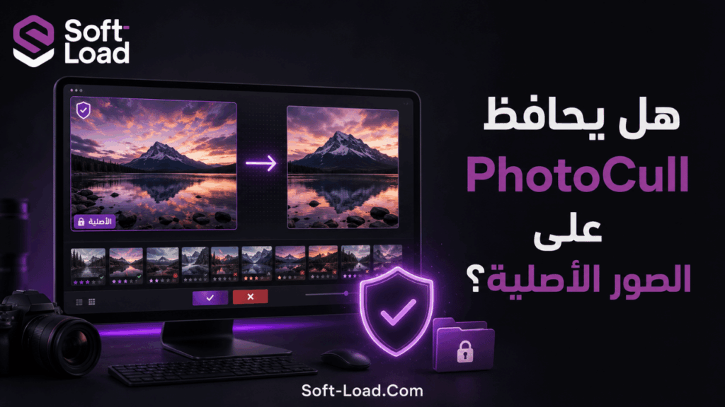 هل يحافظ PhotoCull على الصور الأصلية؟