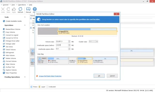 تحميل برنامج NIUBI Partition Editor | لإدارة أقسام الهارد بدون فقدان بيانات
