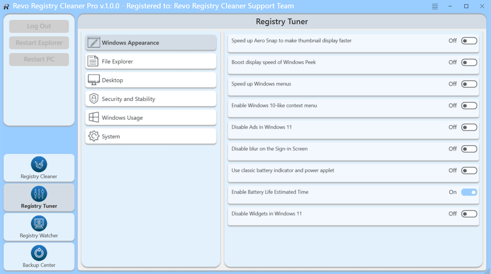 تحميل برنامج Revo Registry Cleaner Pro | لتسريع الكمبيوتر وإصلاح أخطاء النظام