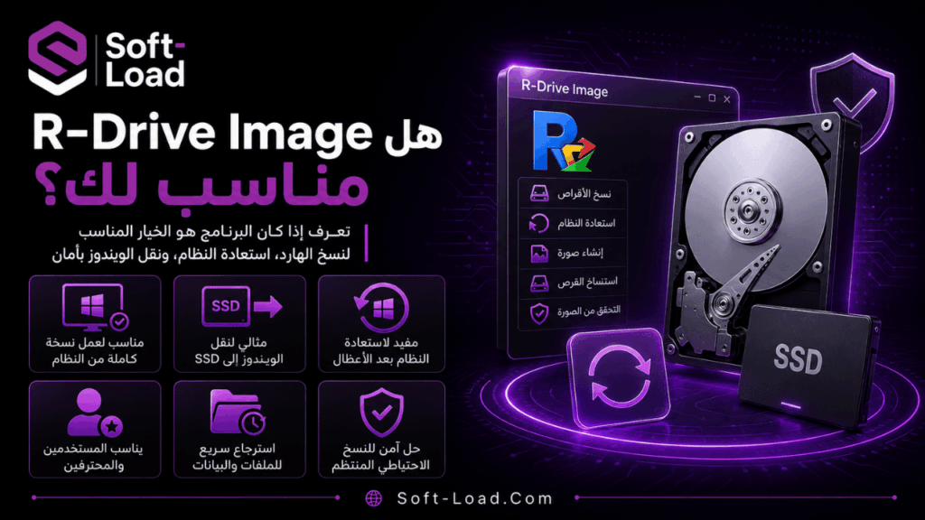 هل R-Drive Image مناسب لك؟