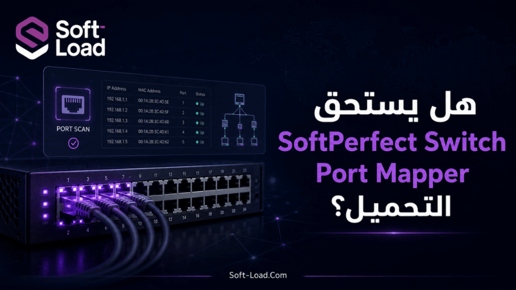 هل يستحق SoftPerfect Switch Port Mapper التحميل؟