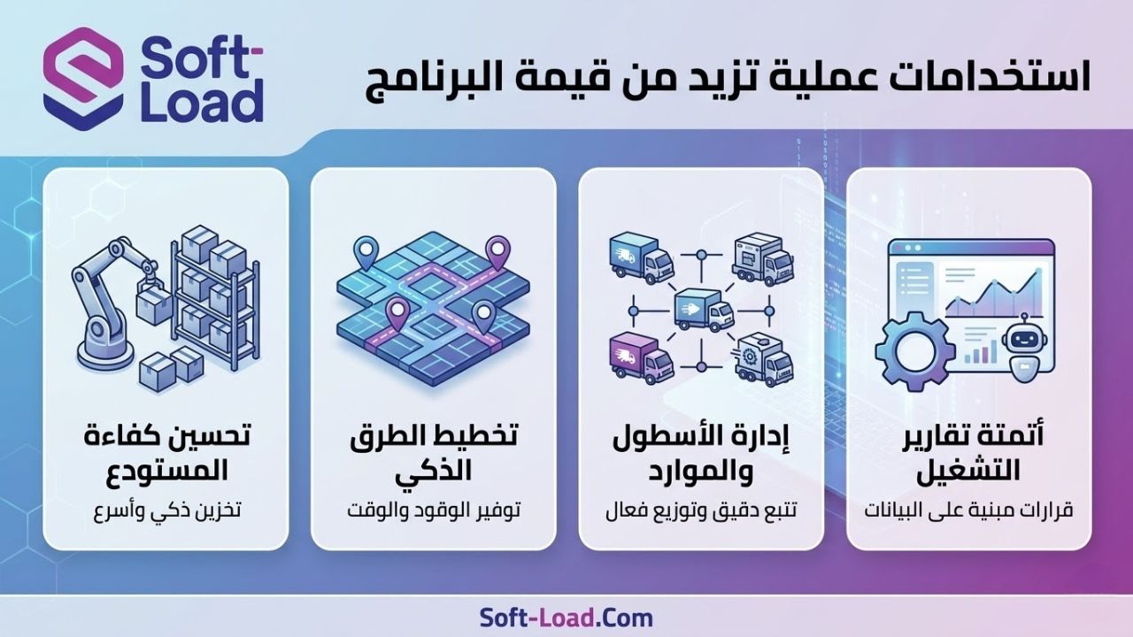 استخدامات عملية تزيد من قيمة البرنامج