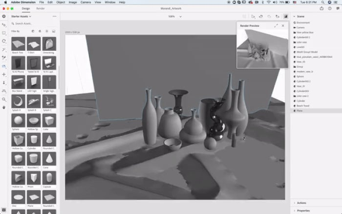 تحميل Adobe Dimension دليلك الكامل لإنشاء تصاميم 3D واقعية بدون خبرة معقدة