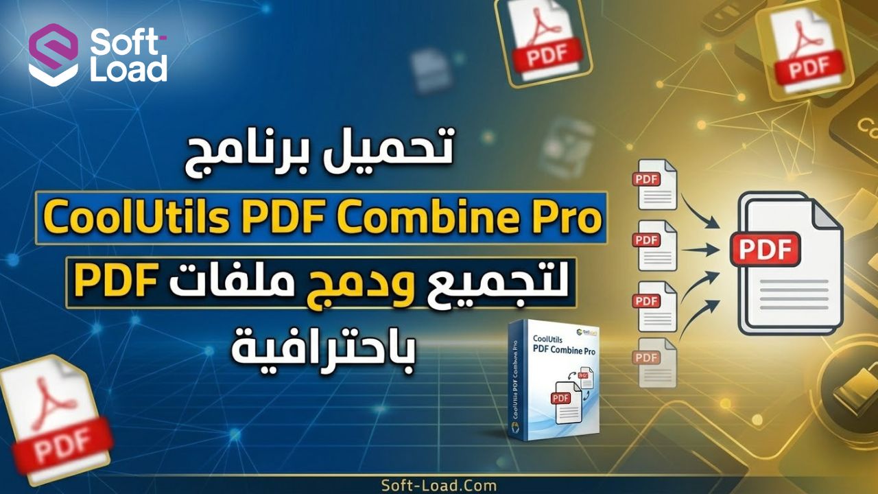 تحميل برنامج CoolUtils PDF Combine Pro لتجميع ودمج ملفات PDF باحترافية