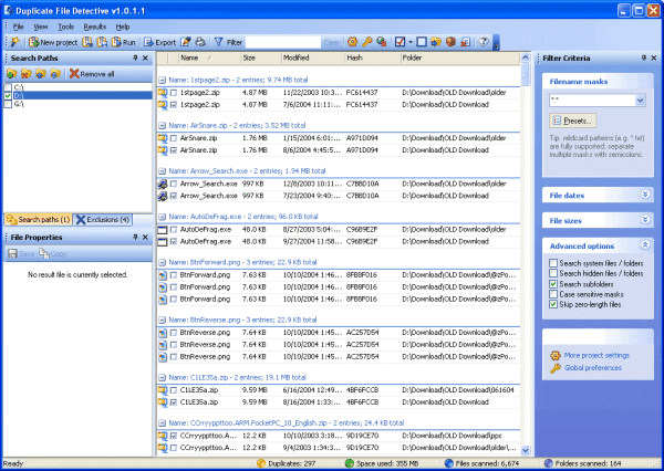 تحميل برنامج Duplicate File Detective | لتنظيف الجهاز وزيادة مساحة التخزين