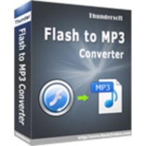 تحميل برنامج ThunderSoft Flash to MP3 Converter | لاستخراج الصوت من ملفات الفلاش
