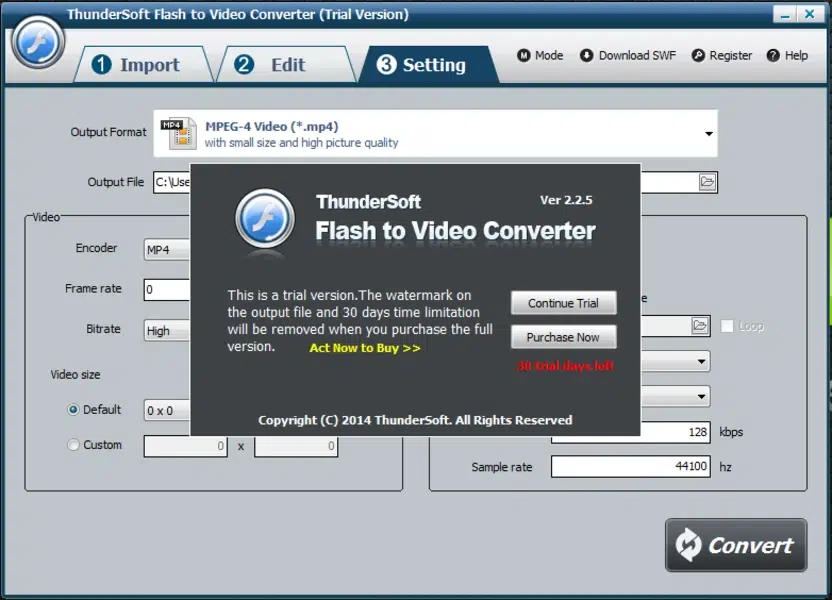 تحميل برنامج ThunderSoft Flash to Video Converter | لتحويل ملفات الفلاش إلى فيديو احترافي