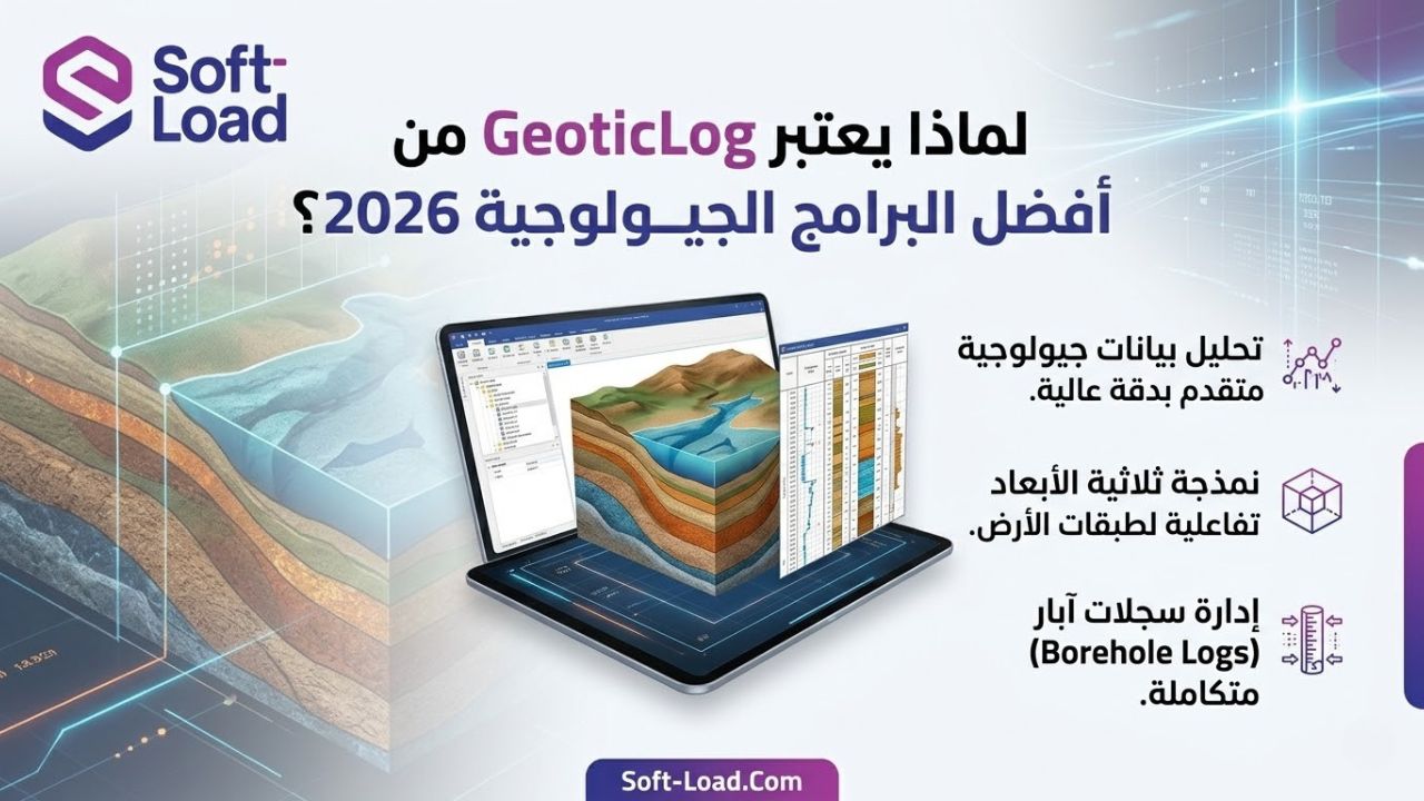 لماذا يعتبر GeoticLog من أفضل البرامج الجيولوجية 2026؟