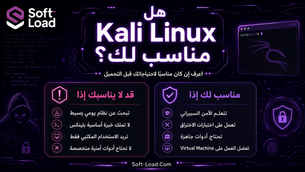 هل Kali Linux مناسب لك؟