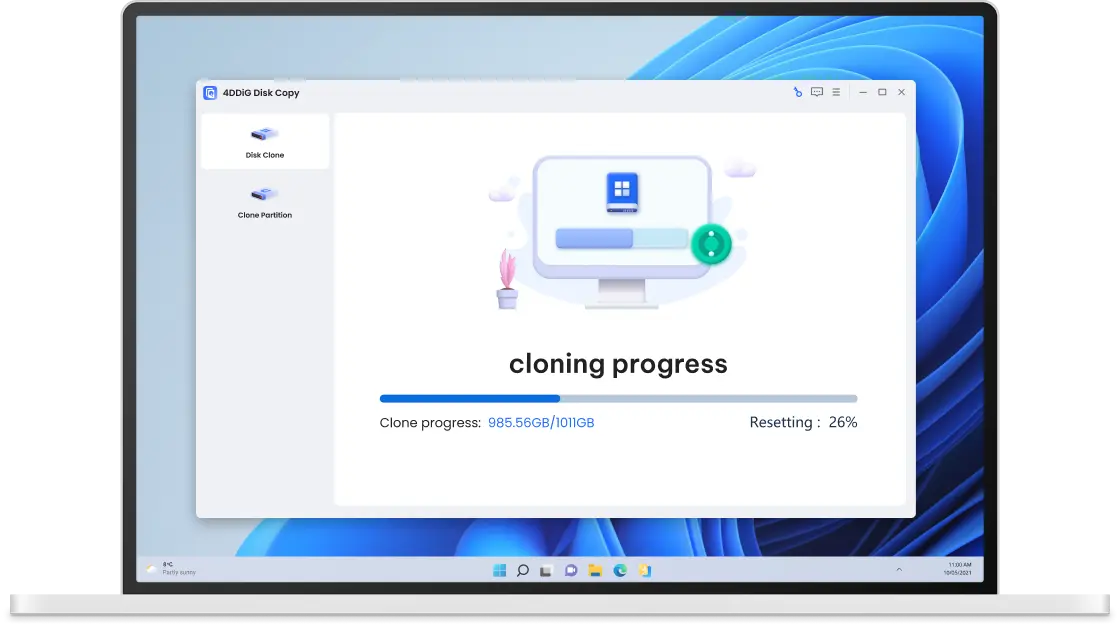 تحميل برنامج 4DDiG Disk Copy لنسخ الهارد ونقل الويندوز بدون فورمات