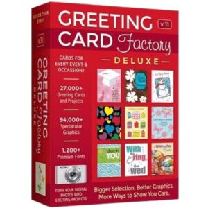 تحميل برنامج Greeting Card Factory Deluxe | لتصميم بطاقات التهنئة باحترافية