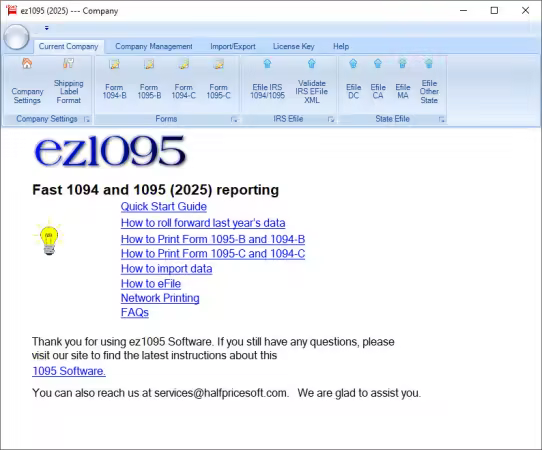 تحميل برنامج Halfpricesoft ez1095 | لإدارة الشيكات وكشوف المرتبات 2026