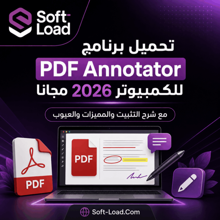 تحميل برنامج PDF Annotator للكمبيوتر 2026 مجانا مع شرح التثبيت والمميزات والعيوب