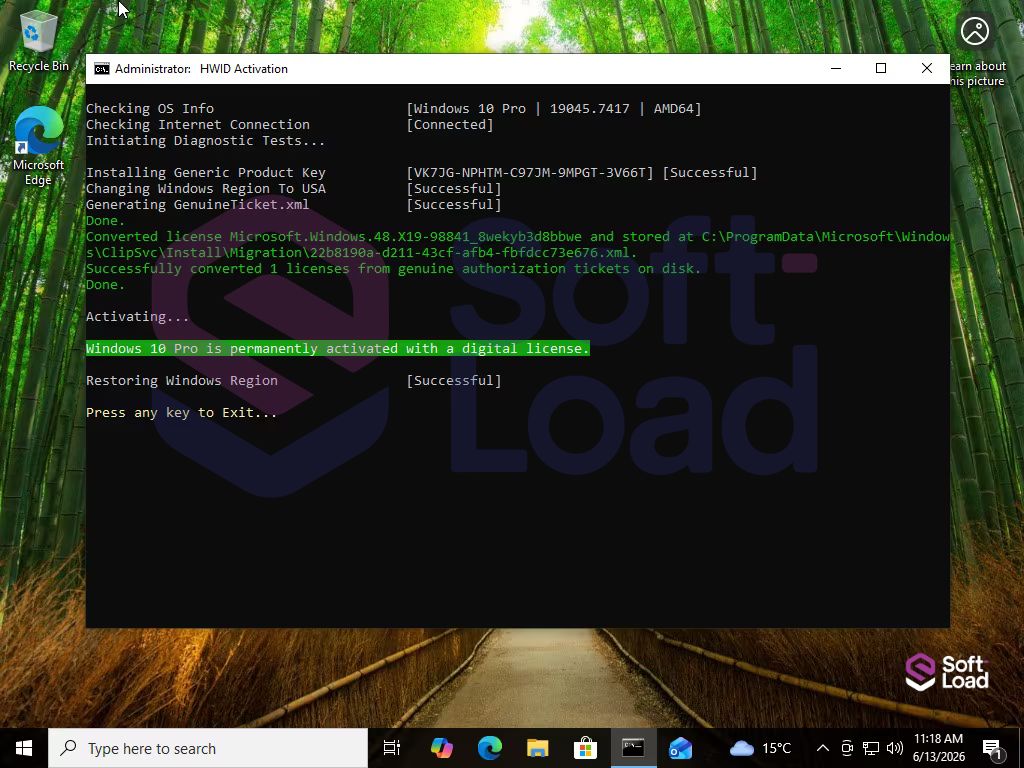تحميل ويندوز 10 برو بكل اللغات Windows 10 Pro 22H2 يونيو 2026