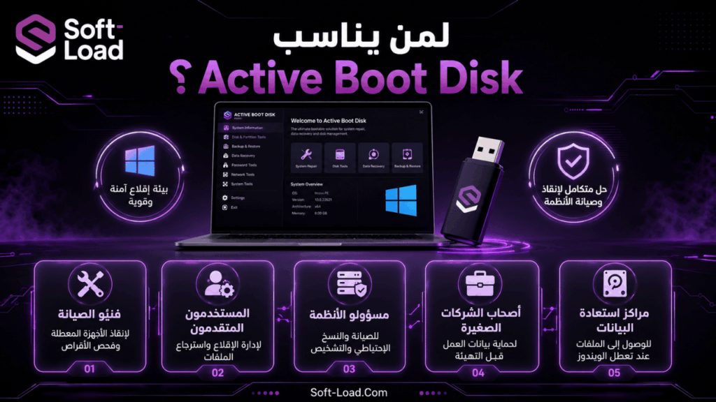 لمن يناسب Active Boot Disk؟