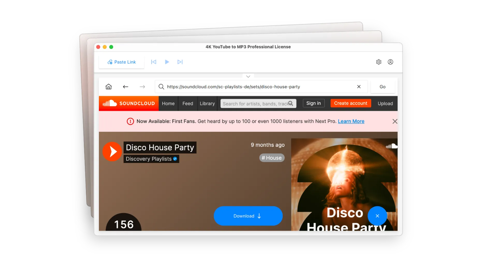 تحميل برنامج 4K YouTube to MP3 لتحويل فيديوهات يوتيوب إلى MP3 بجودة عالية