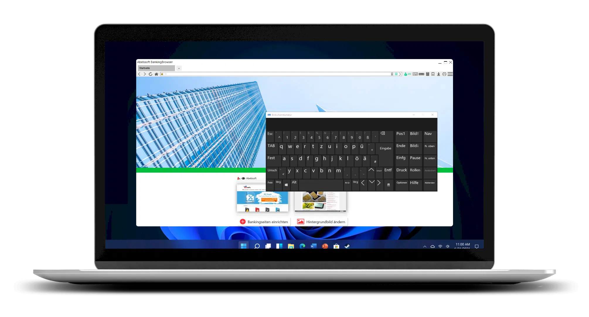 تحميل برنامج Abelssoft BankingBrowser 2026 | لحماية المعاملات البنكية