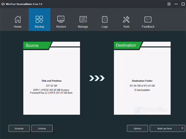 تحميل برنامج MiniTool ShadowMaker | لحماية البيانات واستنساخ الأقراص