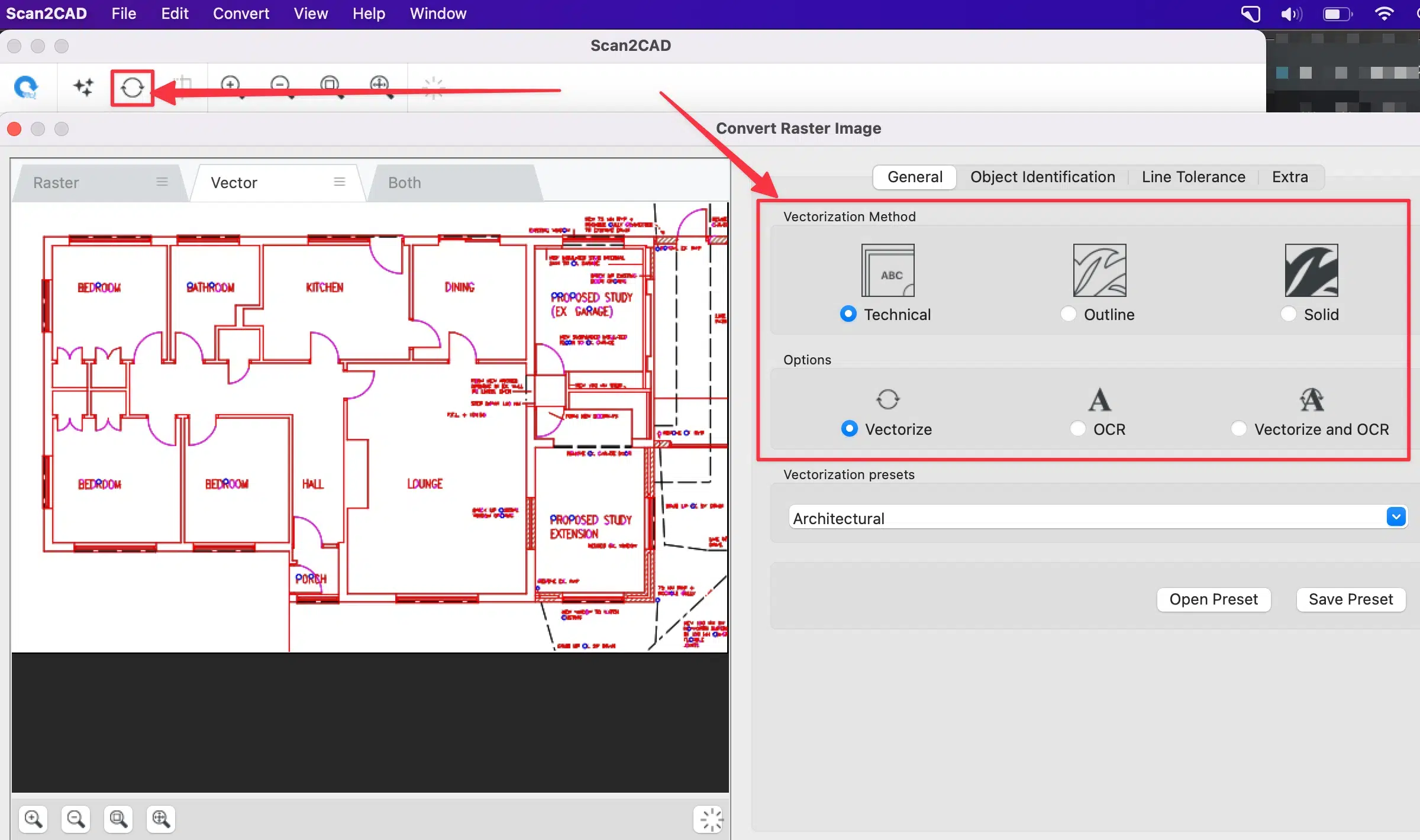 تحميل برنامج Scan2CAD | لتحويل الصور وملفات PDF إلى صيغ CAD