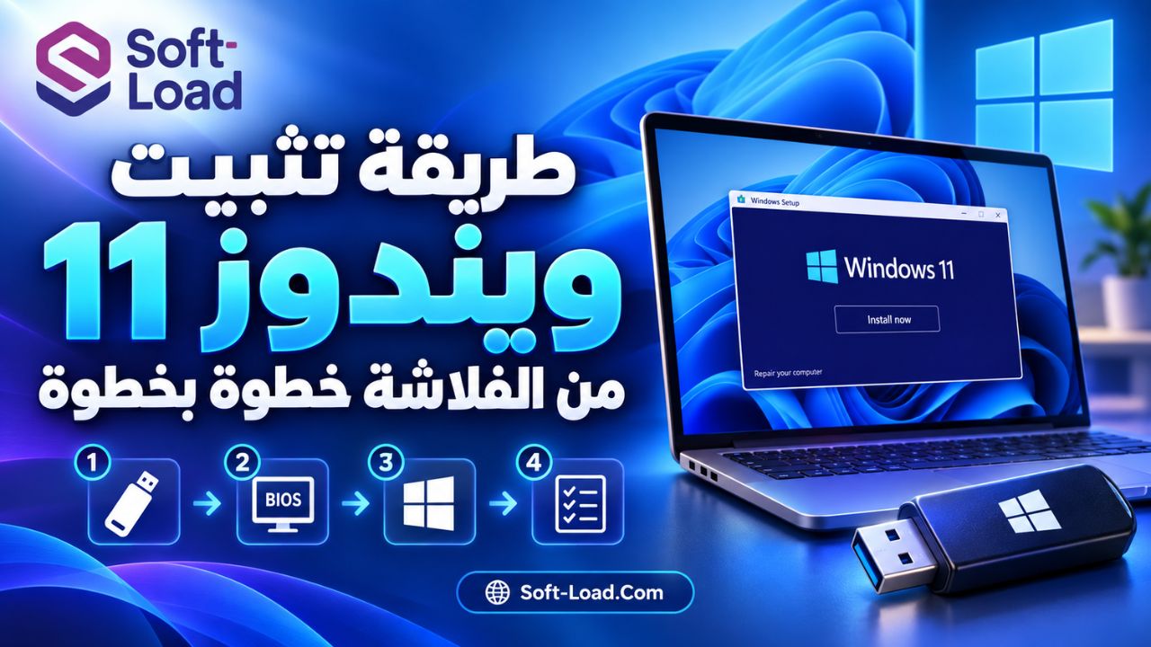 طريقة تثبيت ويندوز 11 من الفلاشة خطوة بخطوة