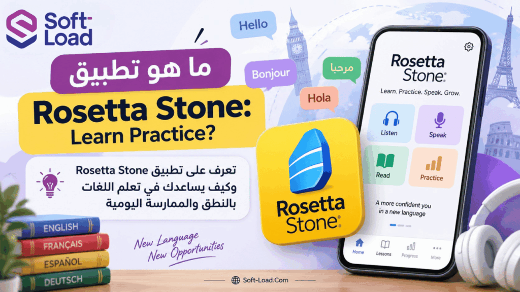 ما هو تطبيق Rosetta Stone Learn Practice؟