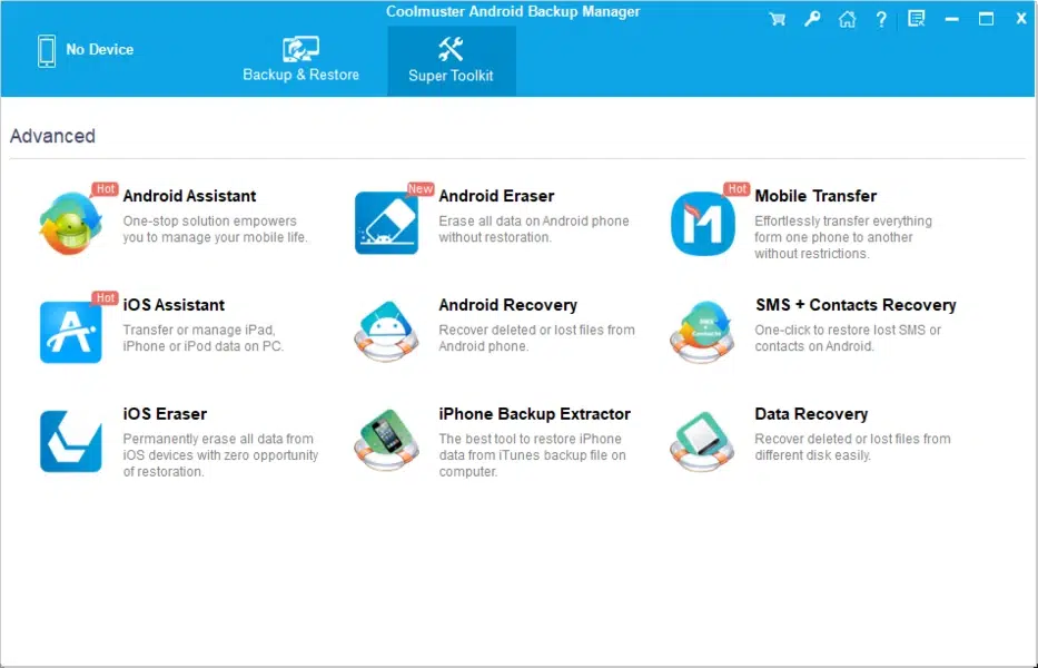 تحميل برنامج Coolmuster Android Backup Manager | لحماية البيانات