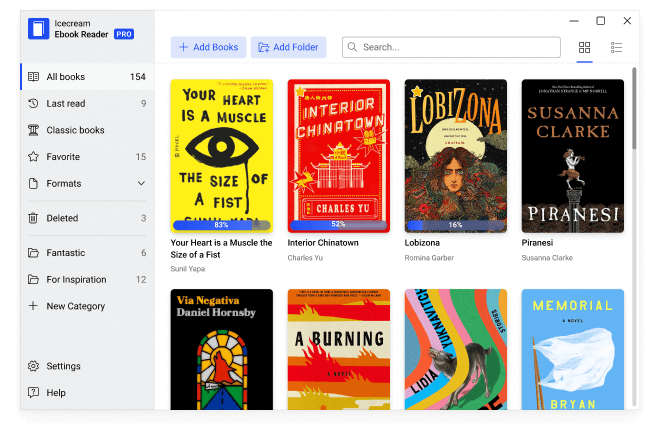 تحميل برنامج Icecream Ebook Reader Pro | لقراءة الكتب الإلكترونية على الكمبيوتر